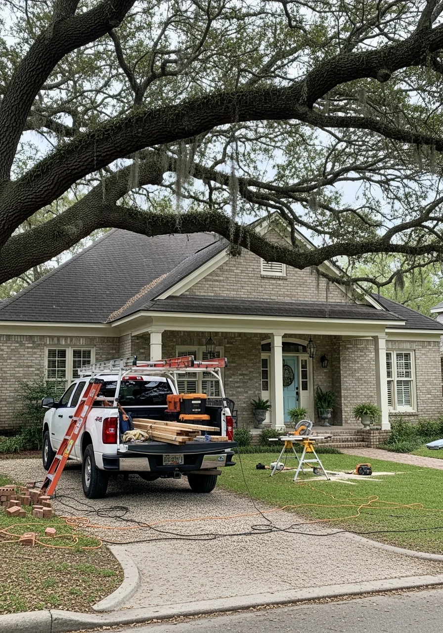 Gretna home exterior with characteristic architecture and residential property features.